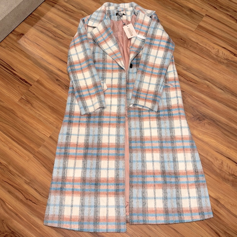 Misguided Petite Long coat